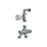 Robinet monotube à canne calibre diam. 18, entraxe 5 cm Robinet monotube à canne calibre diam. 18, entraxe 5 cm