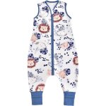 Gigoteuse �t� b�b� 0, 5 tog ? 100% coton ? avec pieds ? motif lion ? taille 70 cm (80 - 90 cm)