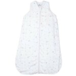 Gigoteuse mousseline bambou - 0 - 6m 70cm - imprime etoile - domiva