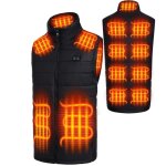 Gilet chauffant �lectrique veste chauffante de travail sans manche ultral�ger gilet chauffant �lectrique ...