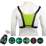 Gilet clignotant  led, gilet de course, feu de signalisation  led, clip rflchissant pour sac  dos, ...