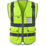 Gilets de construction haute visibilit� maillots de corps de s�curit� id�aux pour les hommes et les femmes, ...