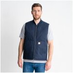 Gilet matelass stier heavy work bci coton l bleu marine