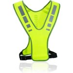 Gilet rflchissant running, gilet scurit rglable pour femme et homme, gilet jaune vlo haute visibilit ...