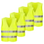 Gilet de s�curit� haute visibilit�, gilet de s�curit� haute visibilit� avec 2 bandes r�fl�chissantes, ...