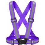 Gilet de scurit rflchissant haute visibilit rglable gilet de scurit pour la course, le vlo, ...