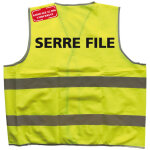 Gilet de signalisation serre file (wc1390sf). - jaune - xl