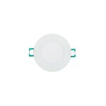 Girard sudron - lot de 3 - spot encastre led ip65 fixe 2700k - 3000k - 4000k cct 6w 610 lumens - sylvania ...