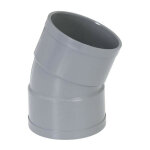 Coude pvc à 22°30 f / f - diamètre 125 mm Coude pvc à 22°30 f / f - diamètre 125 mm