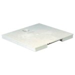 Tampon pour regard descente eaux pluviales  80 ou  100 - gris - girpi