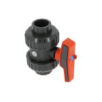 Vanne plastique 1 / 4 tour � coller femelle - femelle �25