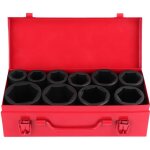 Gistuch - 10pcs douille � chocs profonde m�trique 3 / 4in drive 6 - point portable auto car tool set ...