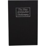 1pc security lock dictionary safe secret book cash money bijoux caché locker box (noir) 1pc security lock dictionary safe secret book cash money bijoux caché locker box (noir)
