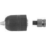 2 - 13mm mandrin de perceuse sans cl� en plastique 1 / 2' - 20unf avec adaptateur de mandrin de 1 / 2' ...