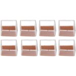 8 pices / ensemble casquettes de chaise en silicone coussinets de pied de table anti - drapant couverture ...