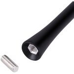 Antenne arienne antenne radio fm de remplacement antibruit universelle de voiture de 9 pouces avec vis, ...