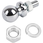 Gistuch - boule d'attelage chrome  crou hexagonal de 1 7 / 8 po de diamtre pour tracteur de pelouse ...