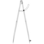 Boussole pour le travail du bois, séparateur d'aile en acier au carbone de 400mm, avec porte - crayons, ... Boussole pour le travail du bois, séparateur d'aile en acier au carbone de 400mm, avec porte - crayons, ...