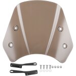 Cran déflecteur de vent universel pour pare - brise de moto avec support de montage pour 57intawny Cran déflecteur de vent universel pour pare - brise de moto avec support de montage pour 57intawny