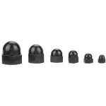 Gistuch - crou borgne, 70 pices noir blanc (en option) capuchon de tte de dme en nylon m3 m4 m5 m6 ...