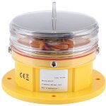 Lampe latrale  nergie solaire, tanche ip68, led, pour quai marin, barge, balise de scurit, lumire ...