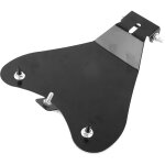 Plaque de base de protection de sige solo en mtal noir pour moto, pour sportster xl883 / 1200, nouveau ...