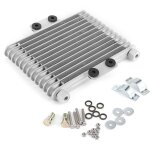 Gistuch - remplacement universel de radiateur de refroidissement de refroidisseur d'huile de moteur de ...