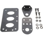Gistuch - support de feu arrire universel rtro pour moto, support de cadre de plaque d'immatriculation ...