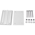 Support de pied de table amovible en alliage d'aluminium, support rotatif, accessoires de camping - car ...