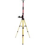 Gistuch ? tr�pied pour niveau laser 114 � 388 cm ? acier inoxydable ? support t�lescopique compatible ...