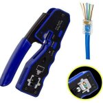 Gj671bl pince  sertir rj45 pour connecteur rseau cat5 / cat5e / cat6 / cat6a / cat7 fiche rseau rj45 ...