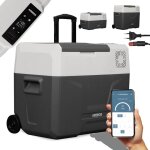Glaci�re � compresseur avec roues 39 l r�frig�rateur de voiture app - arebos