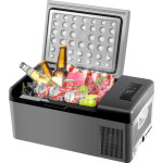 Glaciere congelateur voiture portable 15 l mini refrigerateur electrique 45 w mini frigo 12 / 24v cc ...