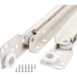 Glissi�res guidage de tiroir 250 350 400 550mm rails � rouleaux coulisses pour tiroirs meuble armoire ...