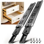 Glissi�re de tiroir, capacit� de charge jusqu'� 45 kg, avec roulement � billes 250 mm extension, 1 paire ...