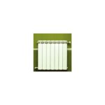 Global - radiateur fonte alu 1134w chauffage central 7 lments klass 800 blanc