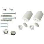 Support blanc pour radiateur s�che serviette