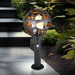 Lampadaire lampadaire avec d�tecteur de mouvement ball path lamp avec d�tecteur de mouvement ext�rieur ...