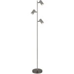 Globo - lampadaire lampadaire lampe d'appoint lampe de salon grise orientable h 154 cm Globo - lampadaire lampadaire lampe d'appoint lampe de salon grise orientable h 154 cm