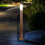 Lampadaire, lampe d'ext�rieur, lampe de jardin, lampadaire, lampe de chemin, terrasse ip44, acier inoxydable ...