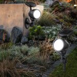 Lampe d'ext�rieur, lampe solaire, lampe solaire, lampe � brancher, lampe de jardin, piquet de sol ip44, ...