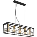 Lampe suspendue lampe de salle à manger suspension cristaux verre fumée clair noir e27 Lampe suspendue lampe de salle à manger suspension cristaux verre fumée clair noir e27