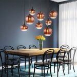 Globo - suspension lampe suspendue salle à manger lumière verre cuivre noir mat salon Globo - suspension lampe suspendue salle à manger lumière verre cuivre noir mat salon