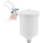 Csparkv - gobelet 600 ml pour à peinture, 600ml arrosoir de peinture outil de pulvérisation d'air outil ... Csparkv - gobelet 600 ml pour à peinture, 600ml arrosoir de peinture outil de pulvérisation d'air outil ...