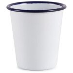 Gobelet acier �maill� look r�tro 310ml - lot de 6 olympia