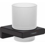 Hansgrohe - addstoris porte - verre noir mat Hansgrohe - addstoris porte - verre noir mat