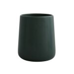 Gobelet c�ramique maonie vert fonc� mat msv