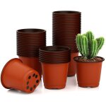 Godet semis, 100pi�ces, pot pour semis, pot plastique plante, mini pots de fleur, pots semis plastique, ...