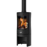 Godin - po�le � bois - 8, 5 kw - 33cm - noir