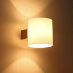 Goeco applique murale bois, moderne lampe murale industrielle abat - jour en verre, e27 appliques murales ... Goeco applique murale bois, moderne lampe murale industrielle abat - jour en verre, e27 appliques murales ...